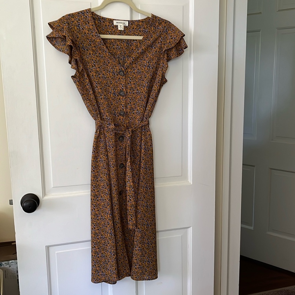 monteau Floral Dress, S